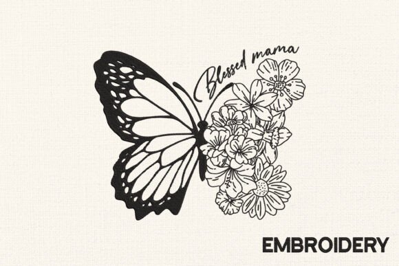 Blessed Mama Embroidery, Butterfly Review