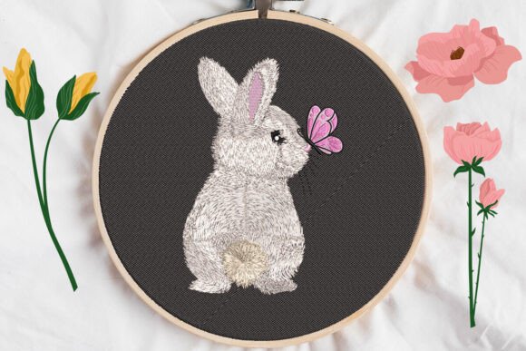 Bunny Easter Day Embroidery: A Designer's Review