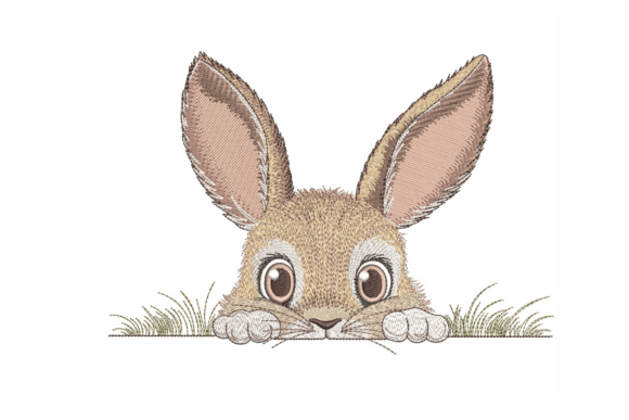 Bunny Machine Embroidery: A Sweet Easter Find