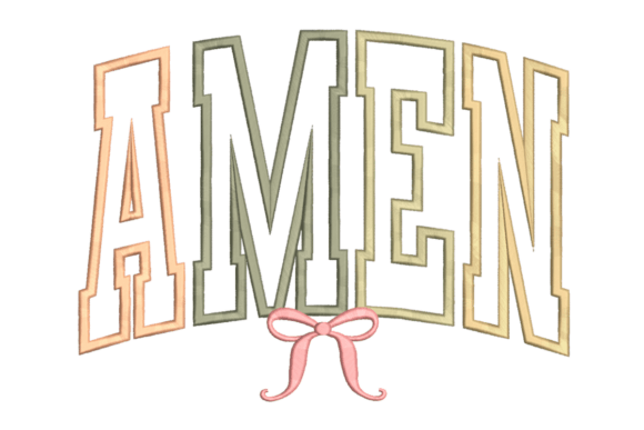 Coquette Amen Embroidery Design: A Designer's Review