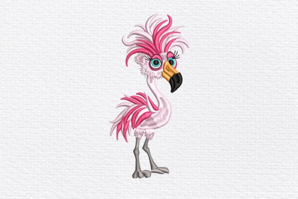 Funky Flamingo Embroidery Design: A Pro Review
