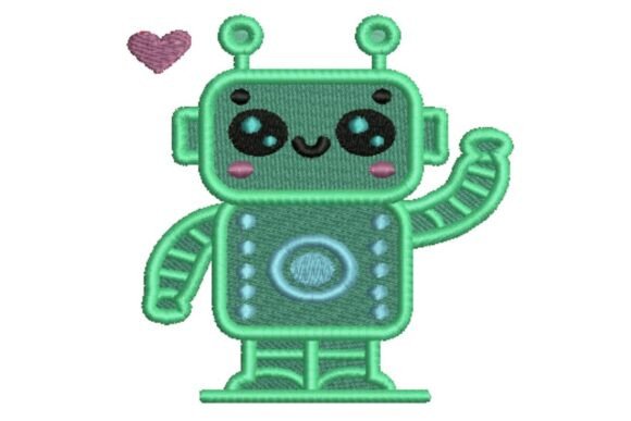 Loveable Robot Embroidery: A Designer's Field Test