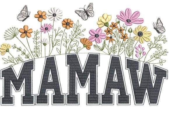 Mamaw Embroidery Design: A Designer's Review for Gifts