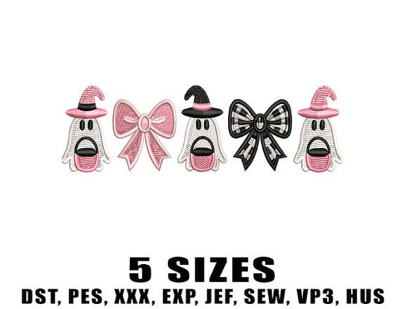 Pink Ghost Girl Embroidery Designs Review