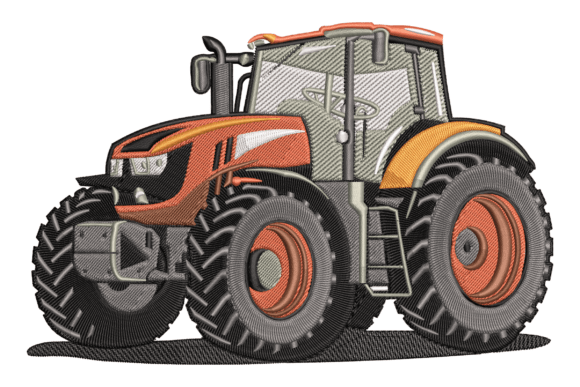 Red Tractor Embroidery: A Designer's Review for Farm Projects