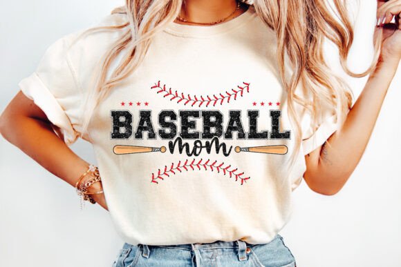 Retro Baseball Mom PNG: A Faux Embroidery Review
