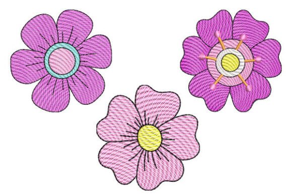 Review: 3 Flowers – Country Style Embroidery for Apparel