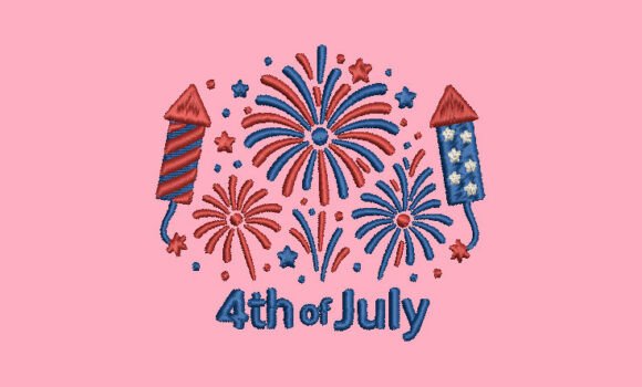 Review: 4 of July Embroidery File for Etsy Sellers
