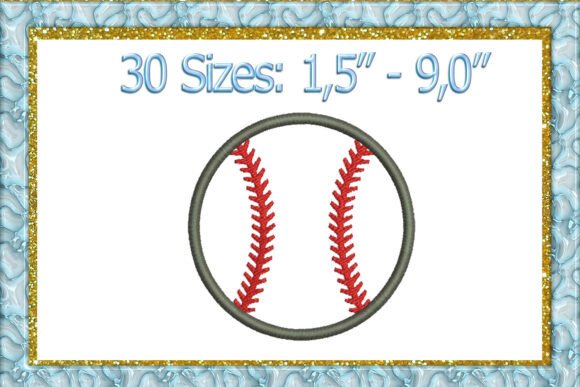Review: Baseball Applique Embroidery Design for Holiday Gifts