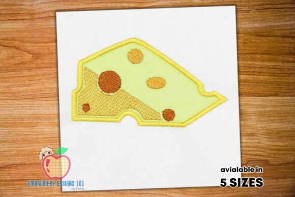 Review: Cartoon Cheese Wedge Applique for Etsy Shops