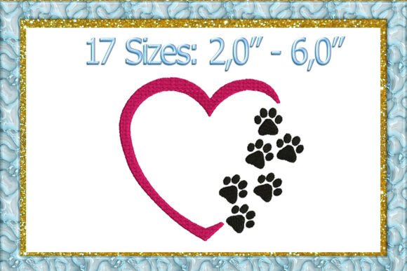 Review: Heart Paw Machine Embroidery Design for Boutiques