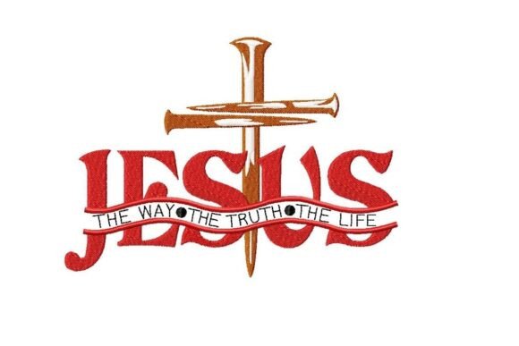 Review: Jesus Embroidery Design - 5 Sizes