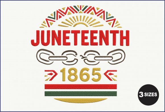 Review: Juneteenth Embroidery for Commercial Projects