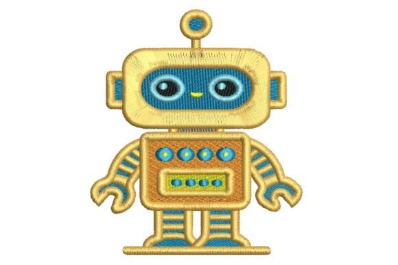 Review: Playful Robot Embroidery for Handmade Goods