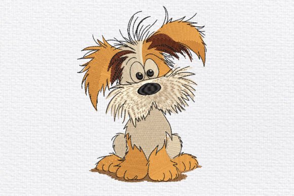 Reviewing Scruffy Dog Embroidery Design for Holiday Sales