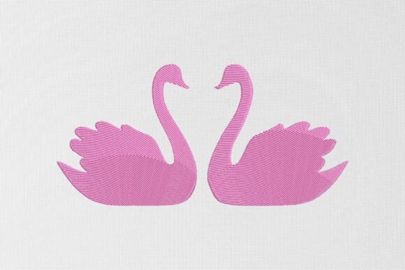 Swans Love Embroidery Design Review for Holiday Gifts